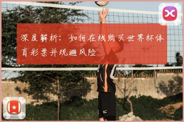 深度解析：如何在线购买世界杯体育彩票并规避风险